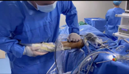 “肘”镜三医  ---我科首例肘关节镜微创手术