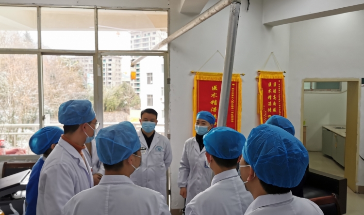 王锋、杜敏带队巡查春节前安全生产、新冠疫情防控等工作