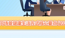 不同场景健康生活方式核心要点（2024）